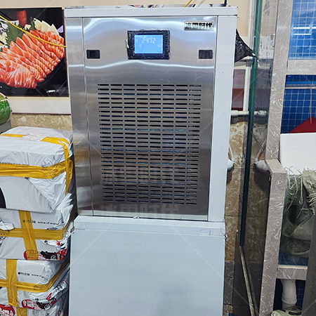 200公斤雪花制冰機(jī)交付浙江湖州某水產(chǎn)店