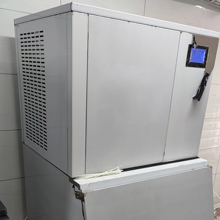 500公斤外罩款片冰機(jī)交付某生活超市